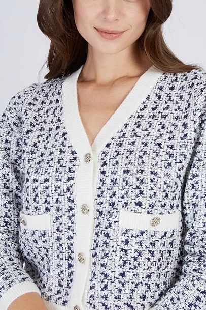 Derhy  - Floyd Cardigan Marine - 5