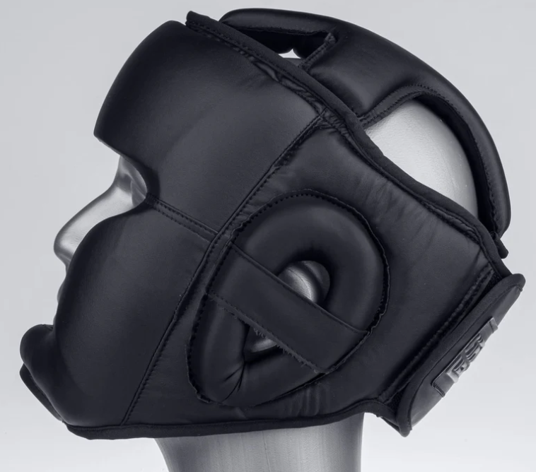 Fighters Inc Headguard Sparring Black - 3
