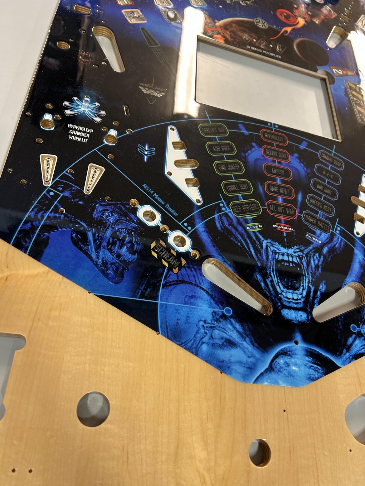 Alien - Heighway Pinball - Playfield - (Scratch and Dent, NOS) - 2