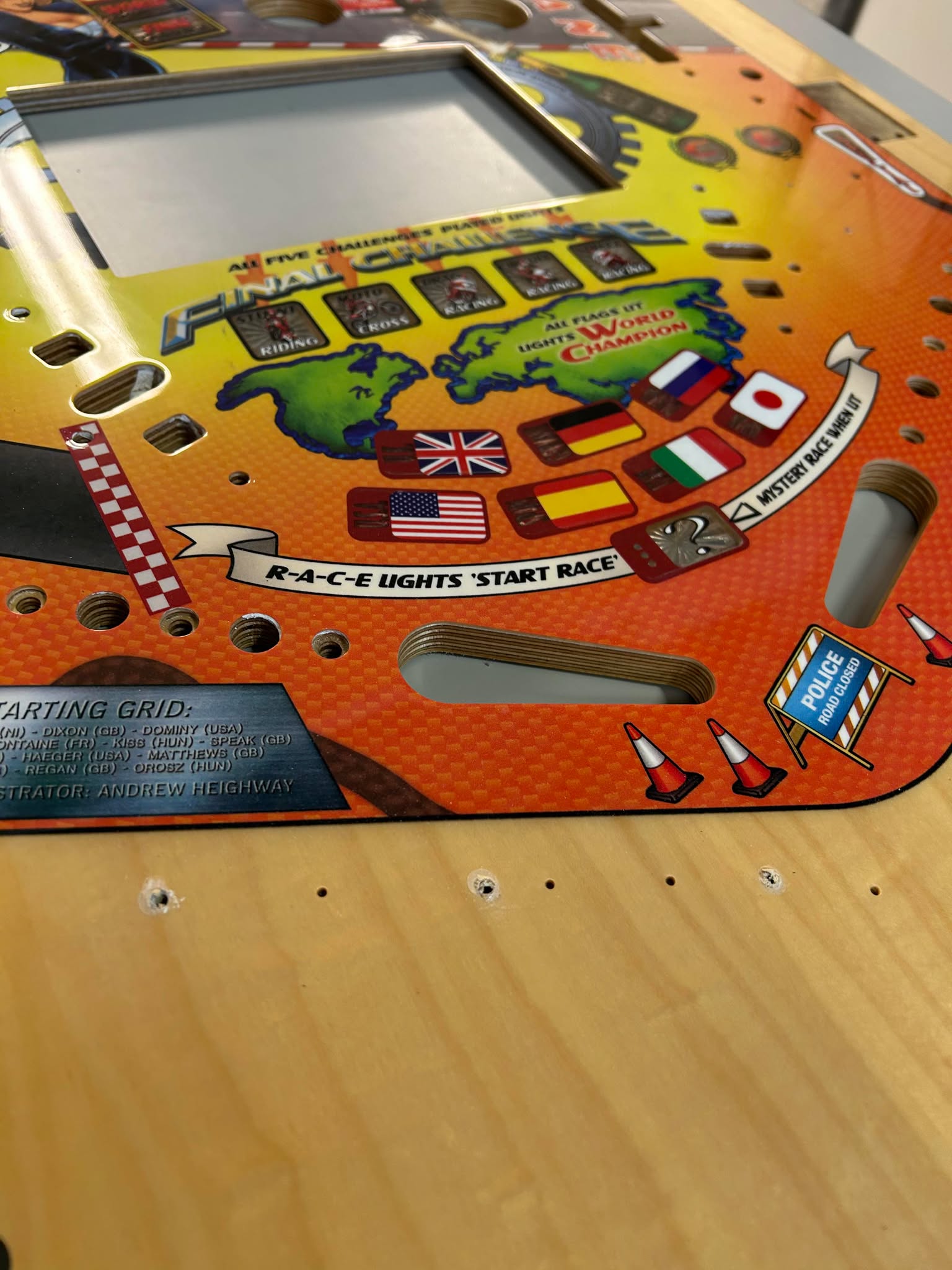 Full Throttle - Heighway Pinball - Spelplan (Scratch and Dent, NOS) - 5