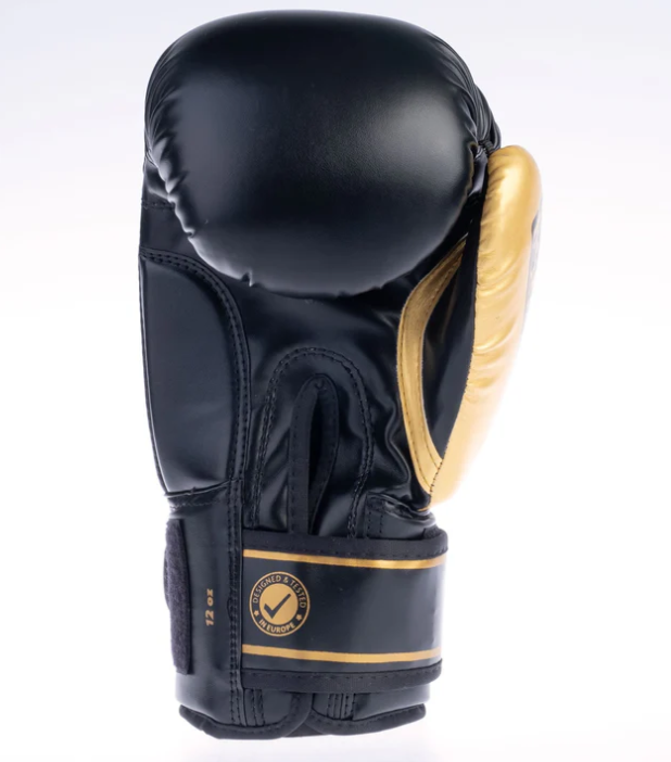 Fighters Inc Boxhandske DYNAMIC Svart/Guld 6-16 oz - 3