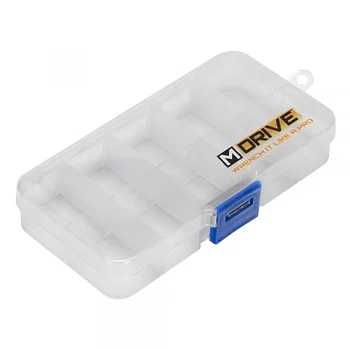 M-Drive MD91100 Skruv & Mutter Låda 10-fack - 127x66x22mm