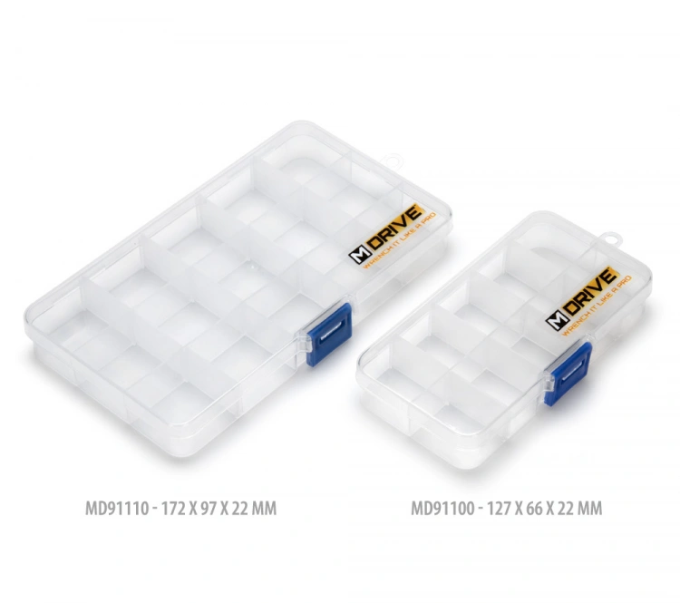 M-Drive MD91110 Skruv & Mutter Låda 15-fack - 172x97x22mm - 5