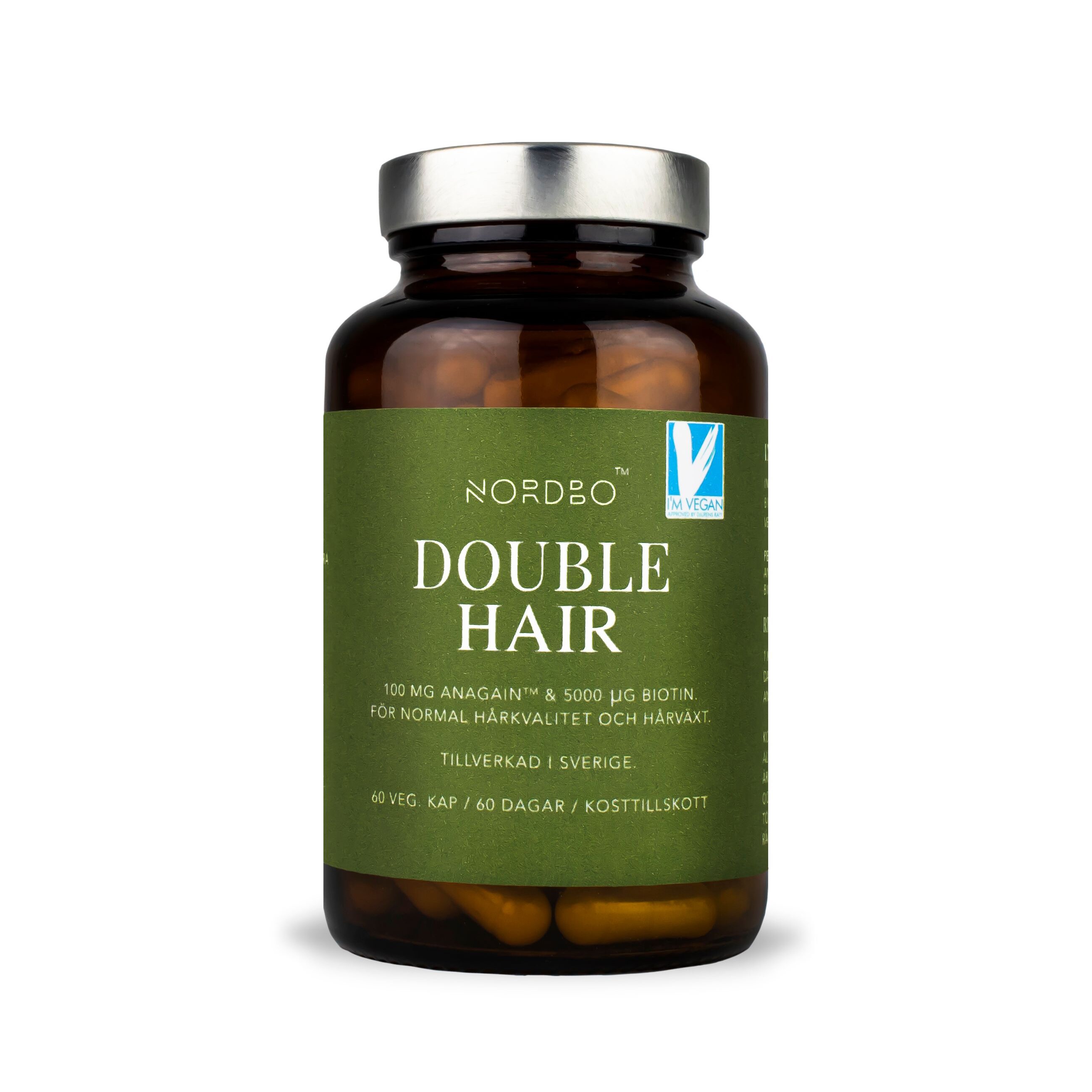 Double Hair 60 kapslar Nordbo