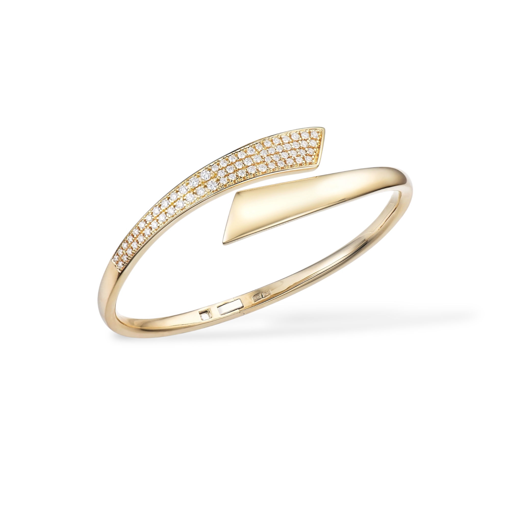 Midnight sun diamond bangle