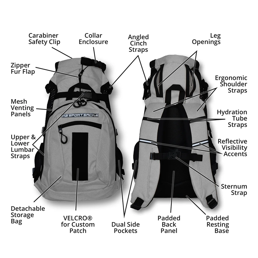 K9 Sport sack Plus 2 - back pack for the dog <18 kg - 10