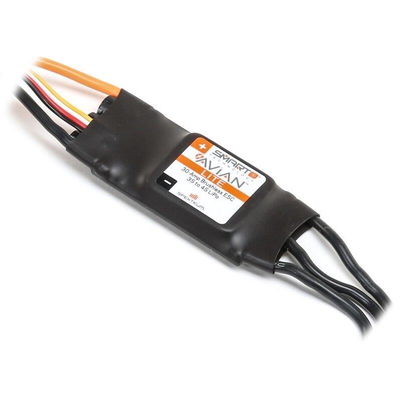 Spektrum Avian 30 Amp Smart Lite Brushless ESC, 2S-4S: IC3
