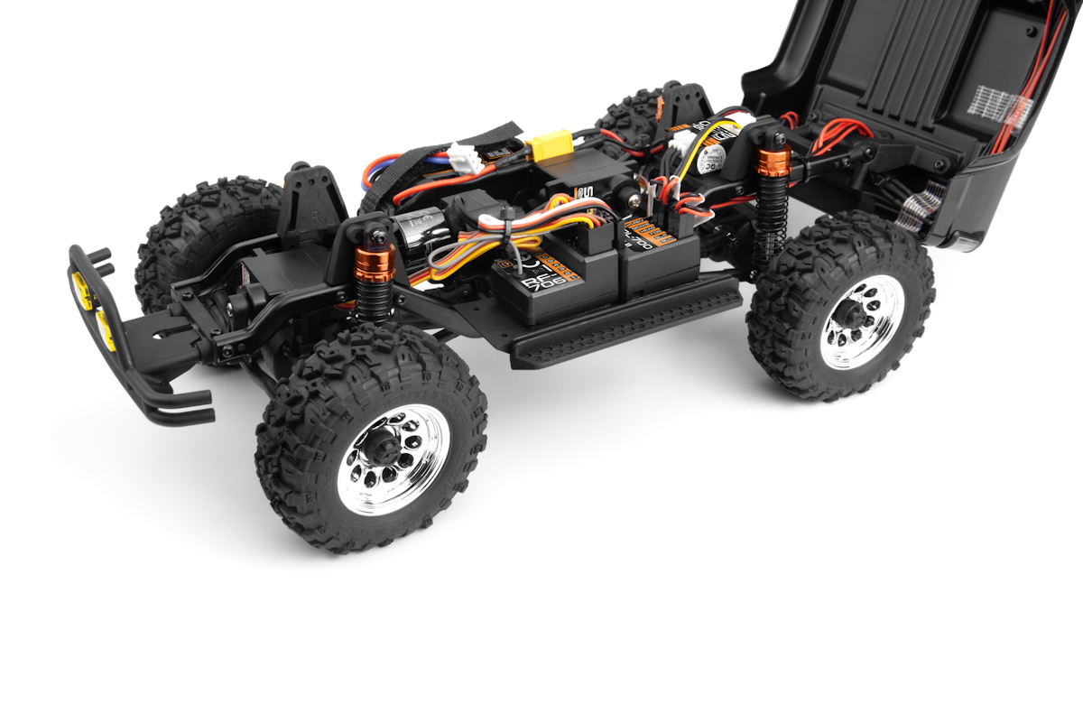 HPI Racing HP160802 Venture 18 Flux Toyota Hilux SR5 - Black - 5