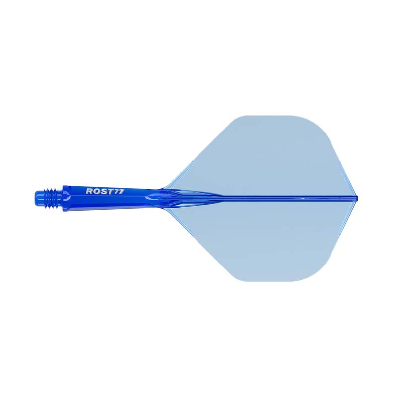 Cuesoul ROST 77 Big Standard Shape Transparant Blue Size S - 2