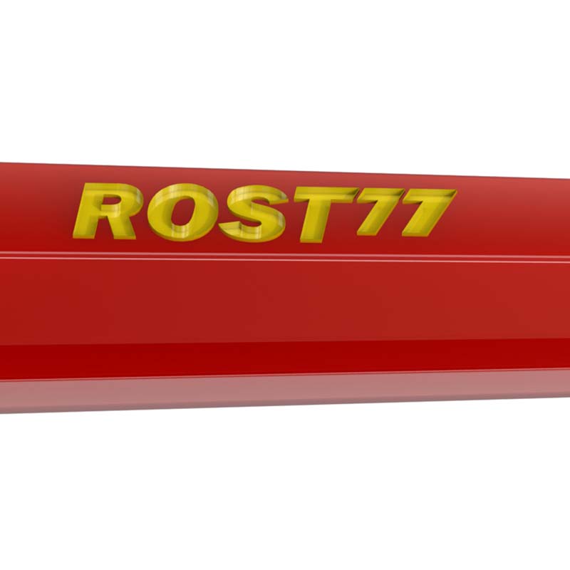 Cuesoul ROST 77 Big Standard Shape Transparant Red Size M - 5