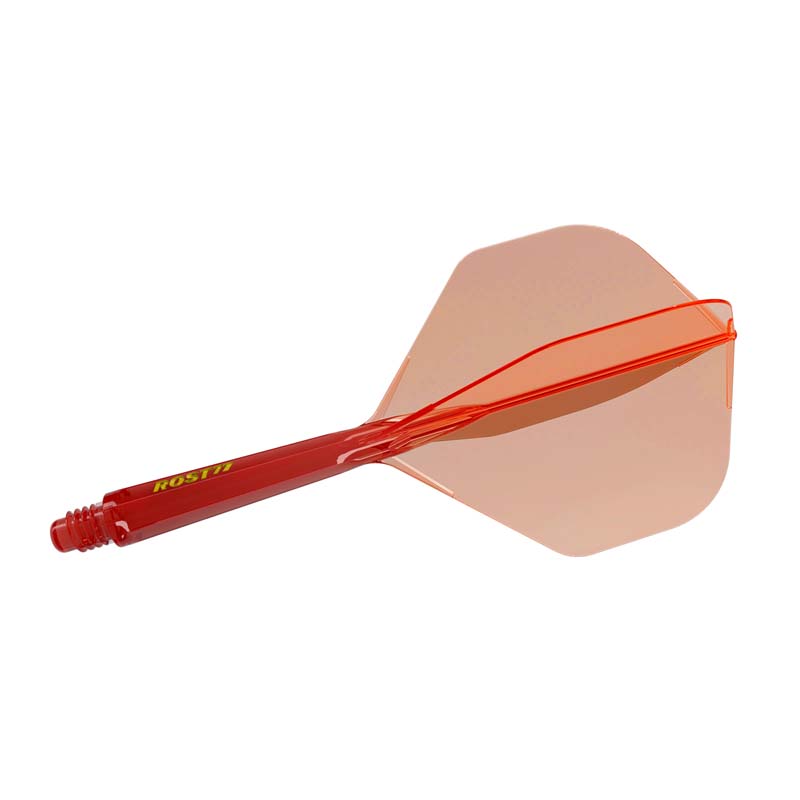 Cuesoul ROST 77 Big Standard Shape Transparant Red Size M - 3
