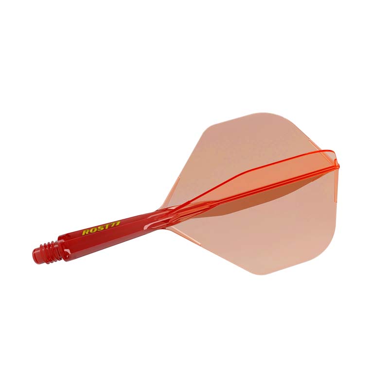 Cuesoul ROST 77 Big Standard Shape Transparant Red Size S - 3