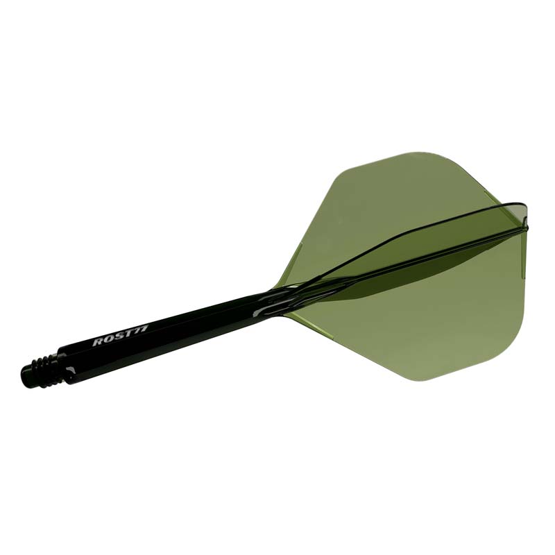 Cuesoul ROST 77 Big Standard Shape Transparant Dark Green Size L - 3