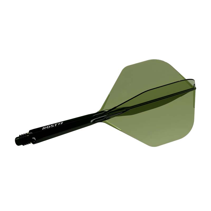 Cuesoul ROST 77 Big Standard Shape Transparant Dark Green Size M - 3