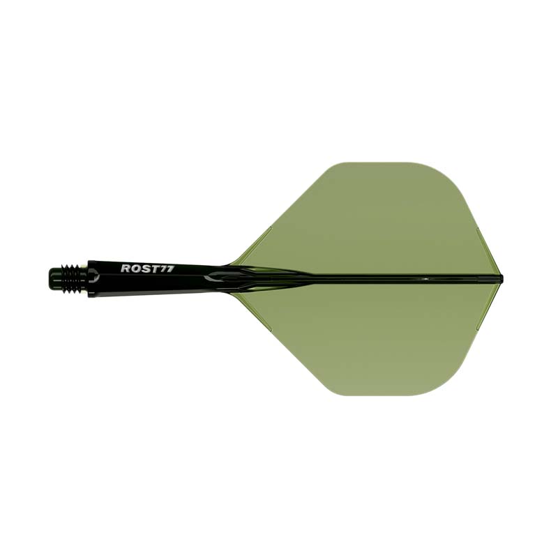 Cuesoul ROST 77 Big Standard Shape Transparant Dark Green Size S - 2