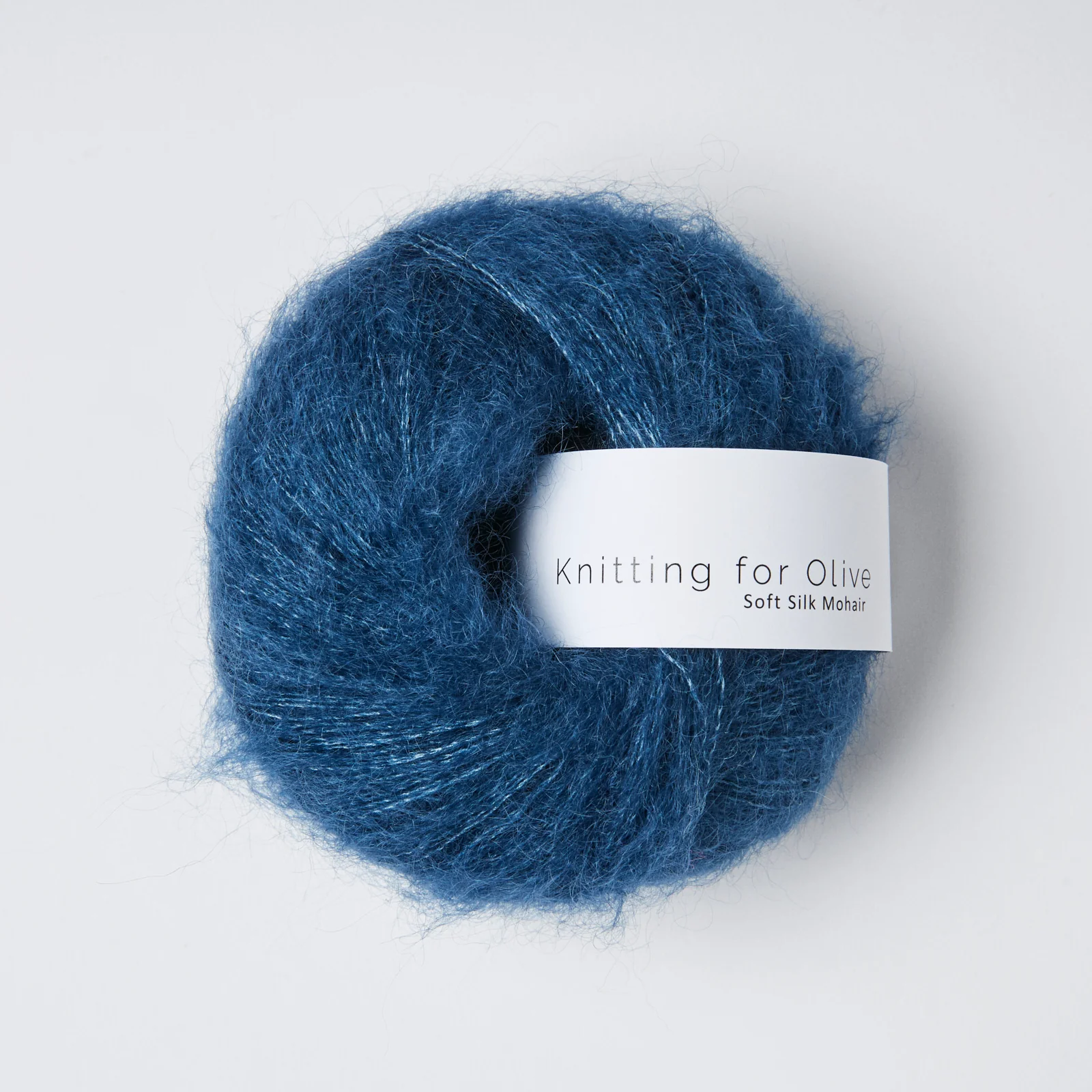 Soft silk Mohair Blue Tit
