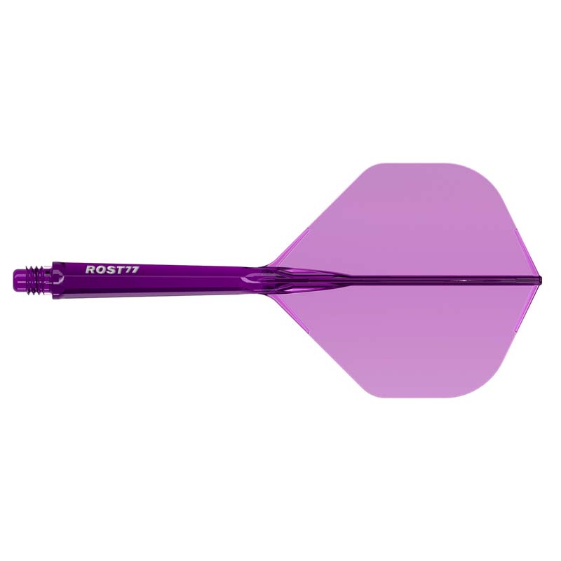 Cuesoul ROST 77 Big Standard Shape Transparant Purple Size L - 2