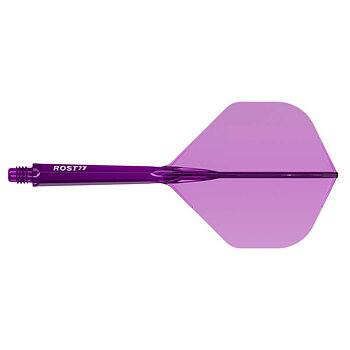Cuesoul ROST 77 Big Standard Shape Transparant Purple Size L