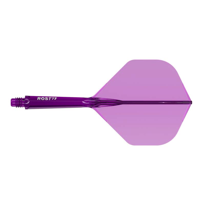Cuesoul ROST 77 Big Standard Shape Transparant Purple Size M - 2