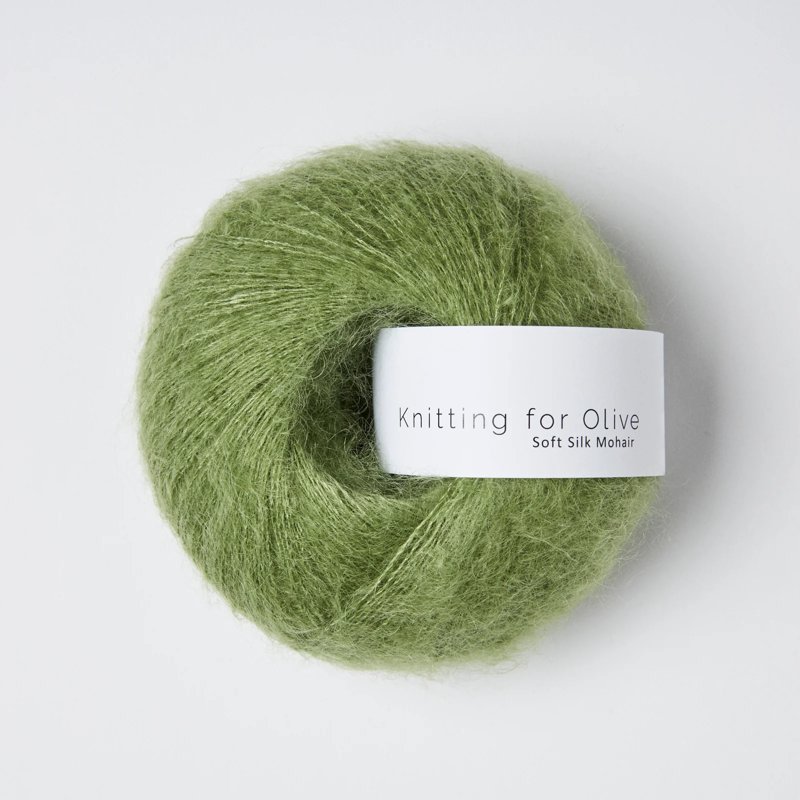 Soft silk Mohair Pea Shoots (pea green)