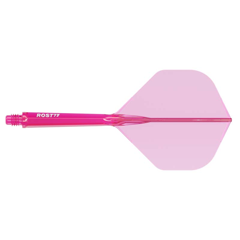 Cuesoul ROST 77 Big Standard Shape Transparant Pink Size L - 2