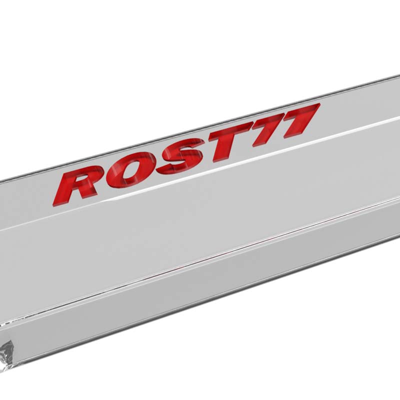 Cuesoul ROST 77 Big Standard Shape Transparant Red Logo Size L - 6