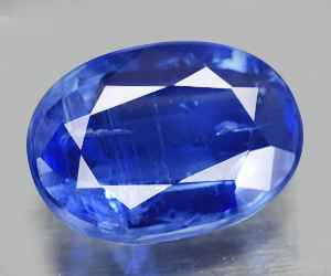 Impresionante piedra preciosa de cianita suelta natural de corte ovalado de 0,92 ct de alta calidad