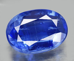 Impresionante piedra preciosa de cianita suelta natural de corte ovalado de 0,92 ct de alta calidad