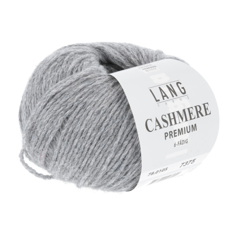 Cashmere Premium 105 Ashgrey melange | Lang Yarns - DISCONTINUED 15% OFF