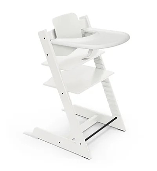 Stokke Tripp Trapp inkl  Babyset² & Bricka - Bundle - White