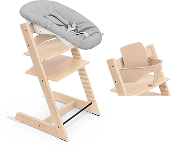 Stokke Tripp Trapp inkl  Babyset² & Newborn Set - Bundle - Natural
