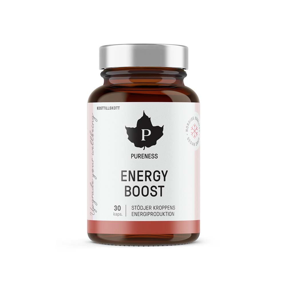 EnergyBoost 30 kapslar - Pureness