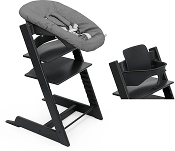 Stokke Tripp Trapp inkl  Babyset² & Newborn Set - Bundle - Black