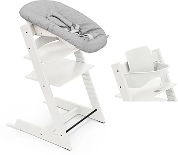 Stokke Tripp Trapp inkl  Babyset² & Newborn Set - Bundle - White