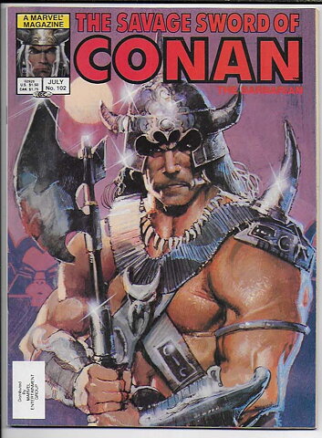 Savage Sword of Conan # 102 VF/NM