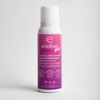 Emollivet SPOT Soothing Spray for Itch Relief – 100ml - Disinfecting 