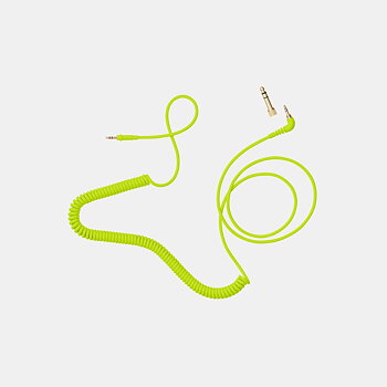 AIAIAI C18 Coiled 1.5m with adapter - Neon