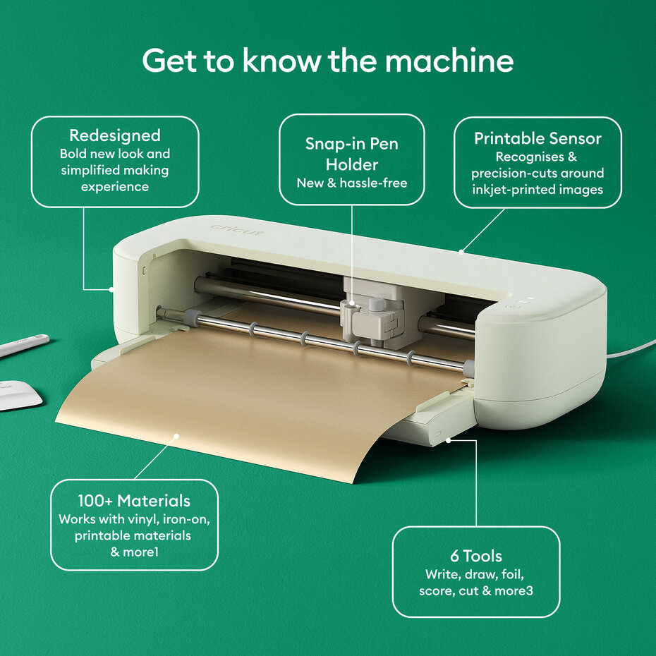 Cricut Explore 5 - Essentials Bundle, Cricut - 5