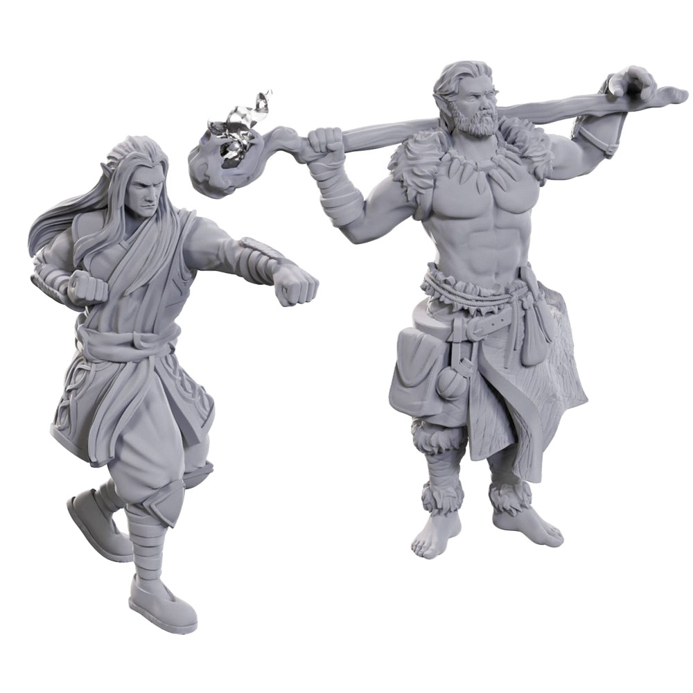D&D Nolzurs Marvelous Minis: Archdruid & Martial Art Adept - 2