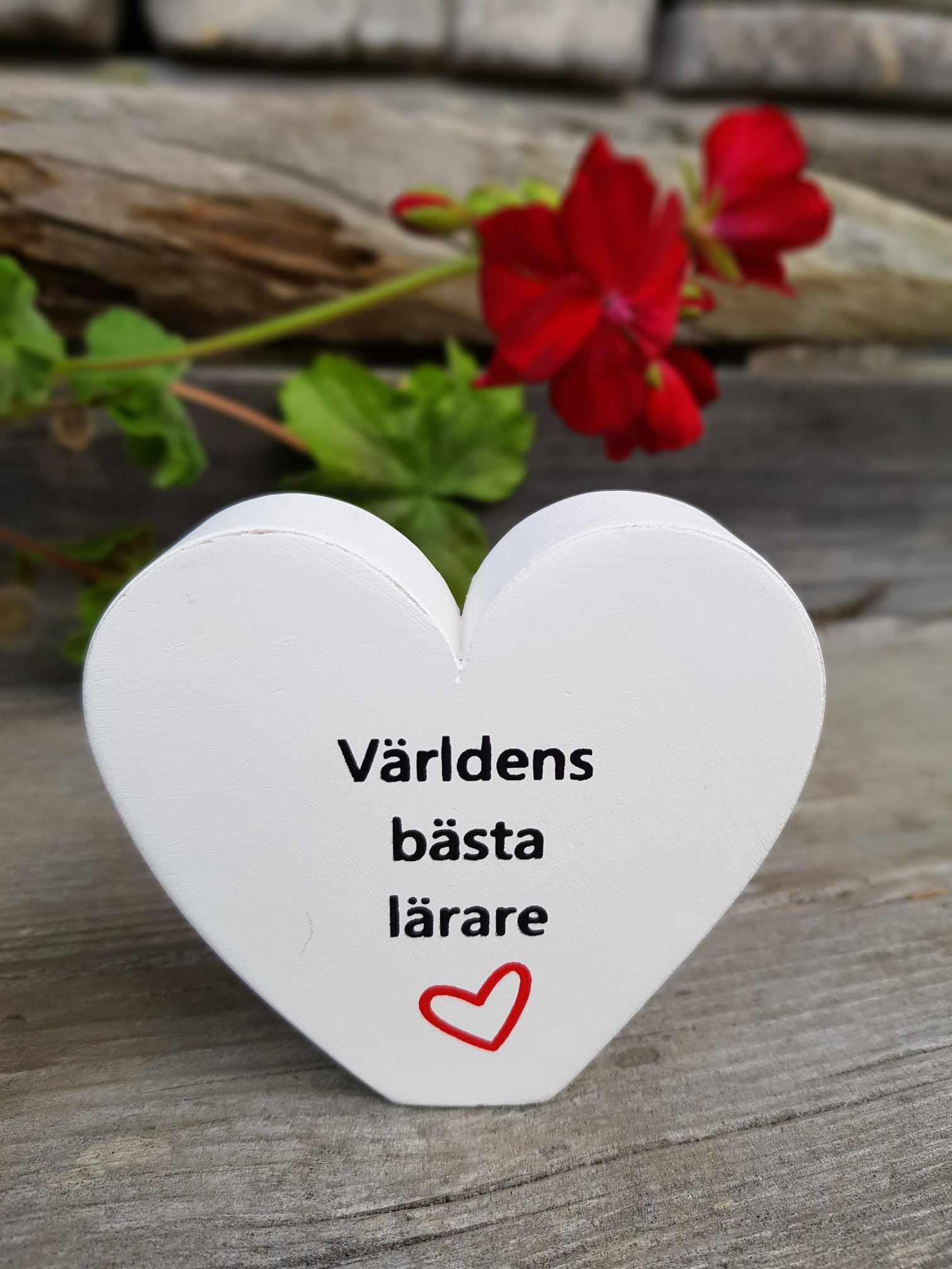 Stående hjärta - Lärare - 2