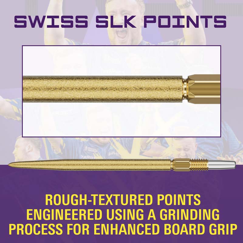 Target Swiss Points SLK Gold 35mm - 3