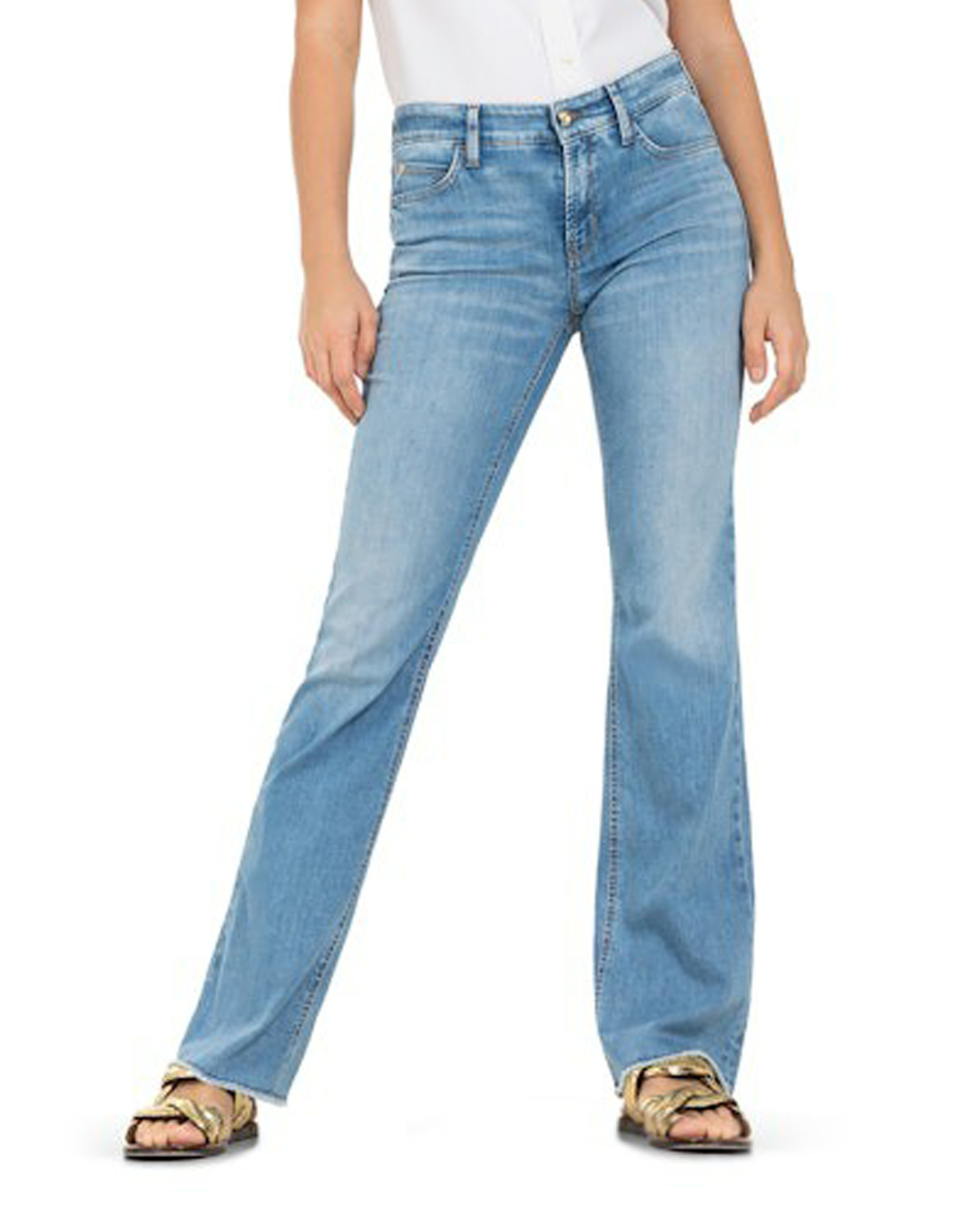 Jeans Paris flared sunny ljusdenim