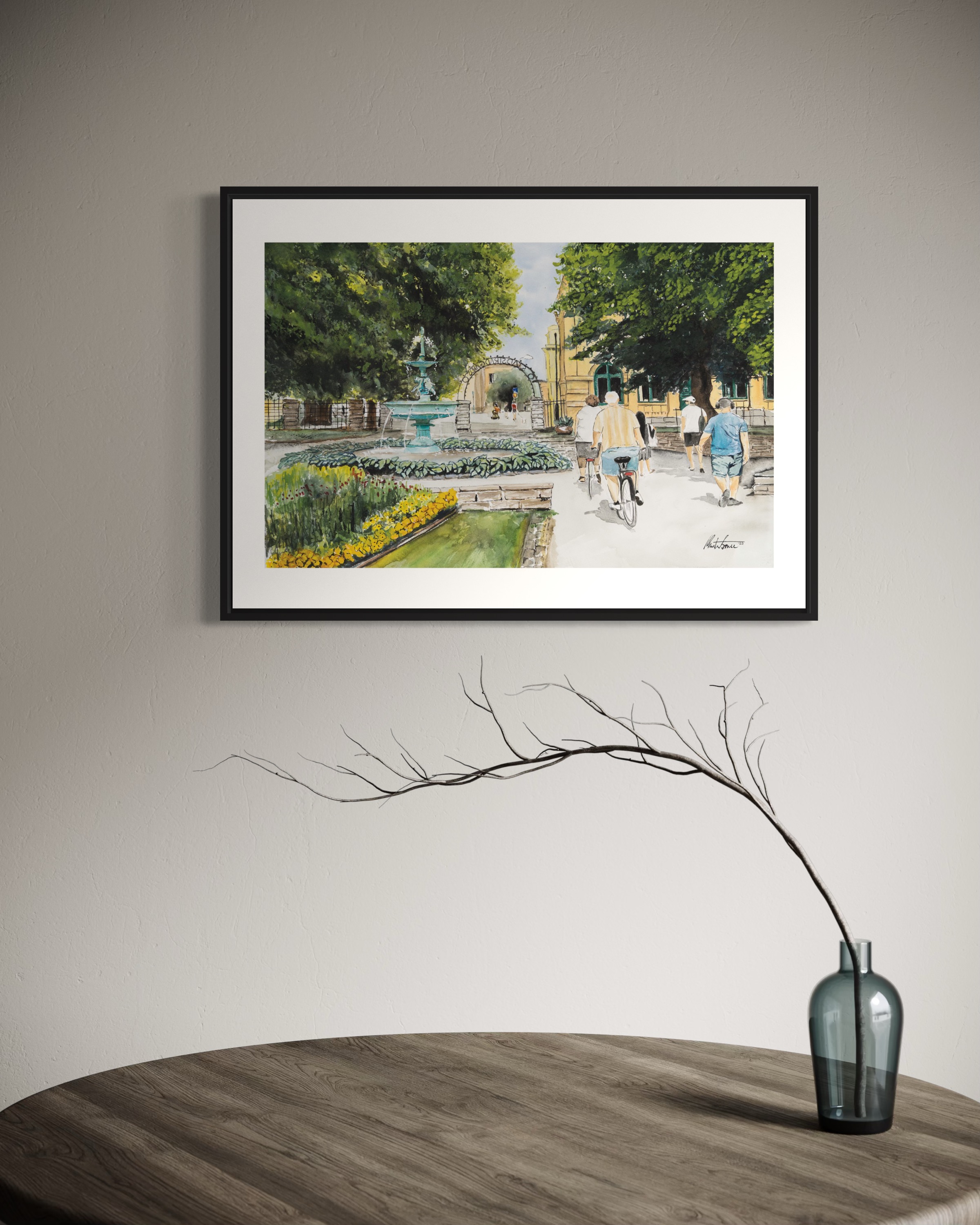 Stadsparken Uppsala - Poster