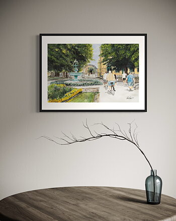 Stadsparken Uppsala - Poster