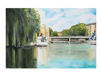 Islandsfallet Uppsala - Poster