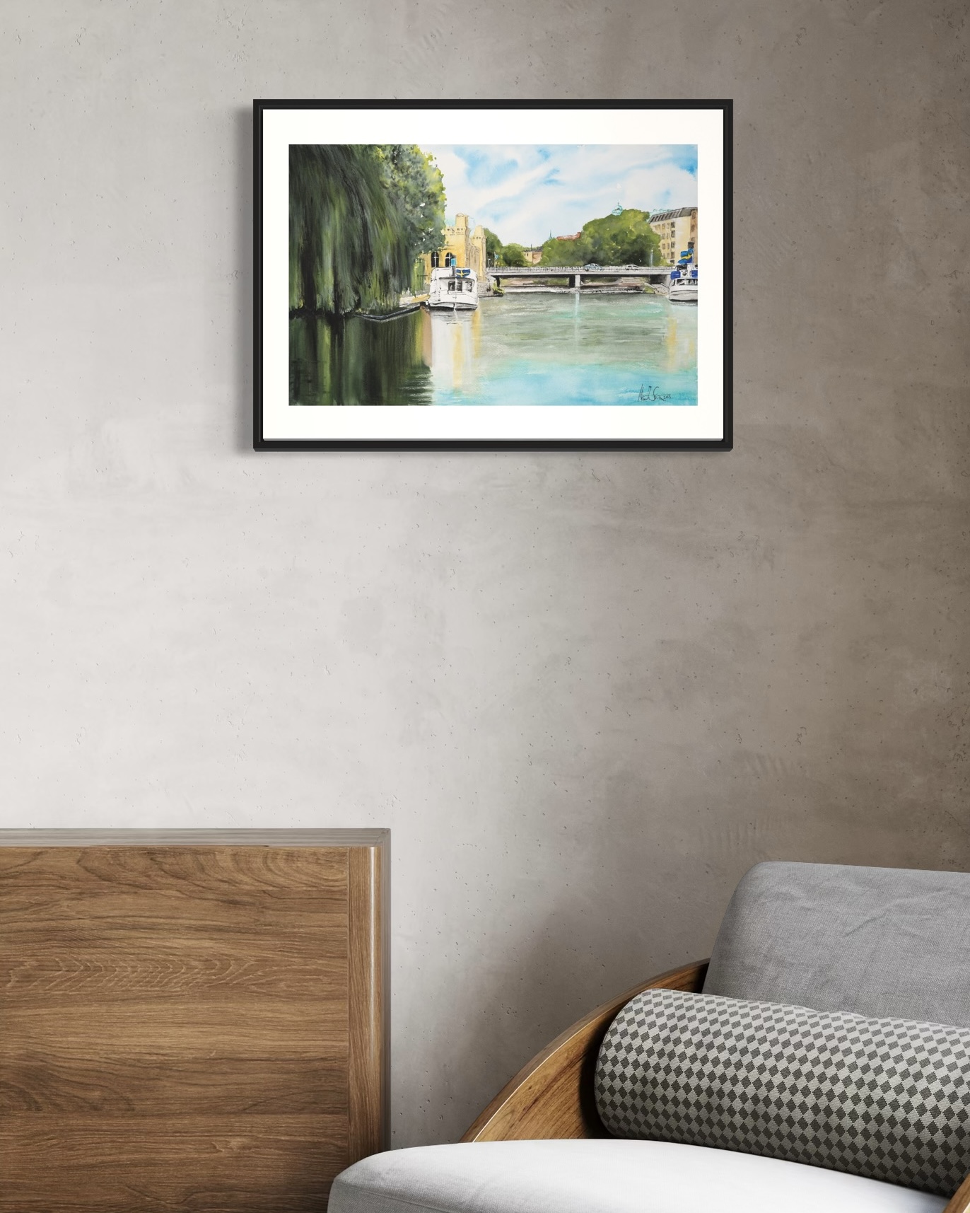 Islandsfallet Uppsala - Poster