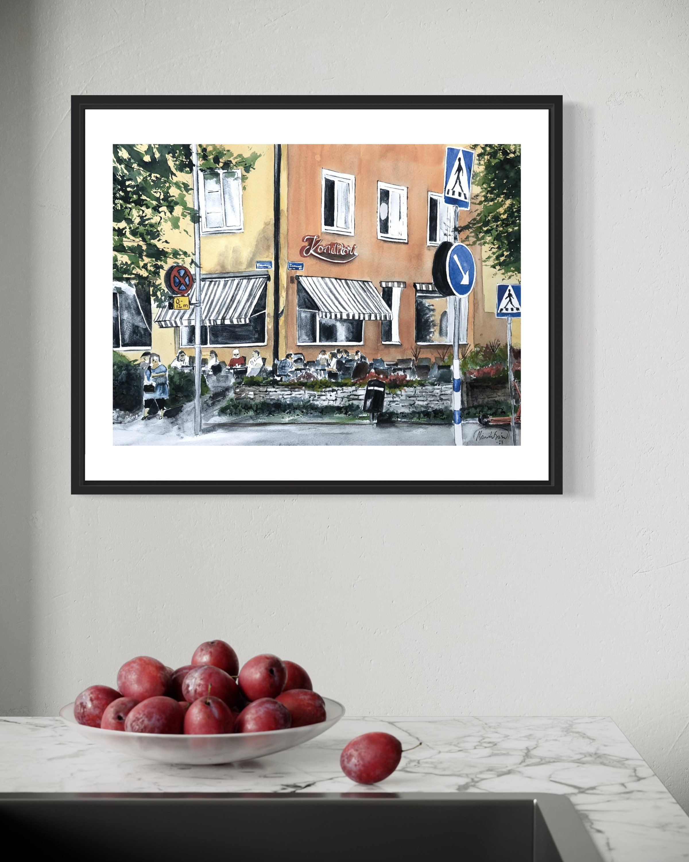 Café Fågelsången Uppsala - Poster