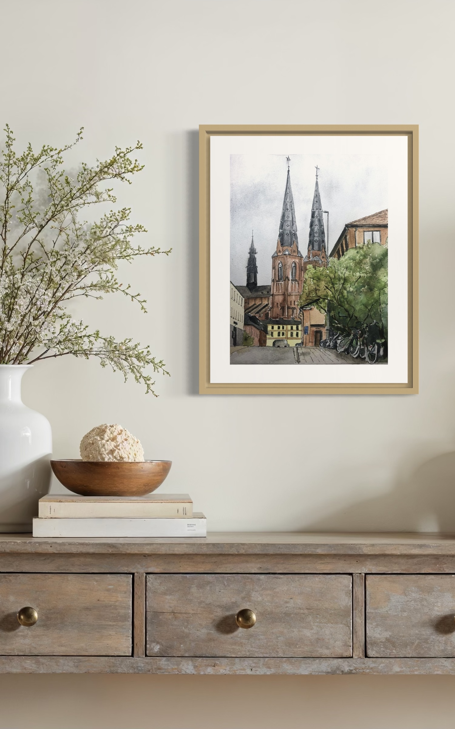Larsgatan Uppsala domkyrka - Poster