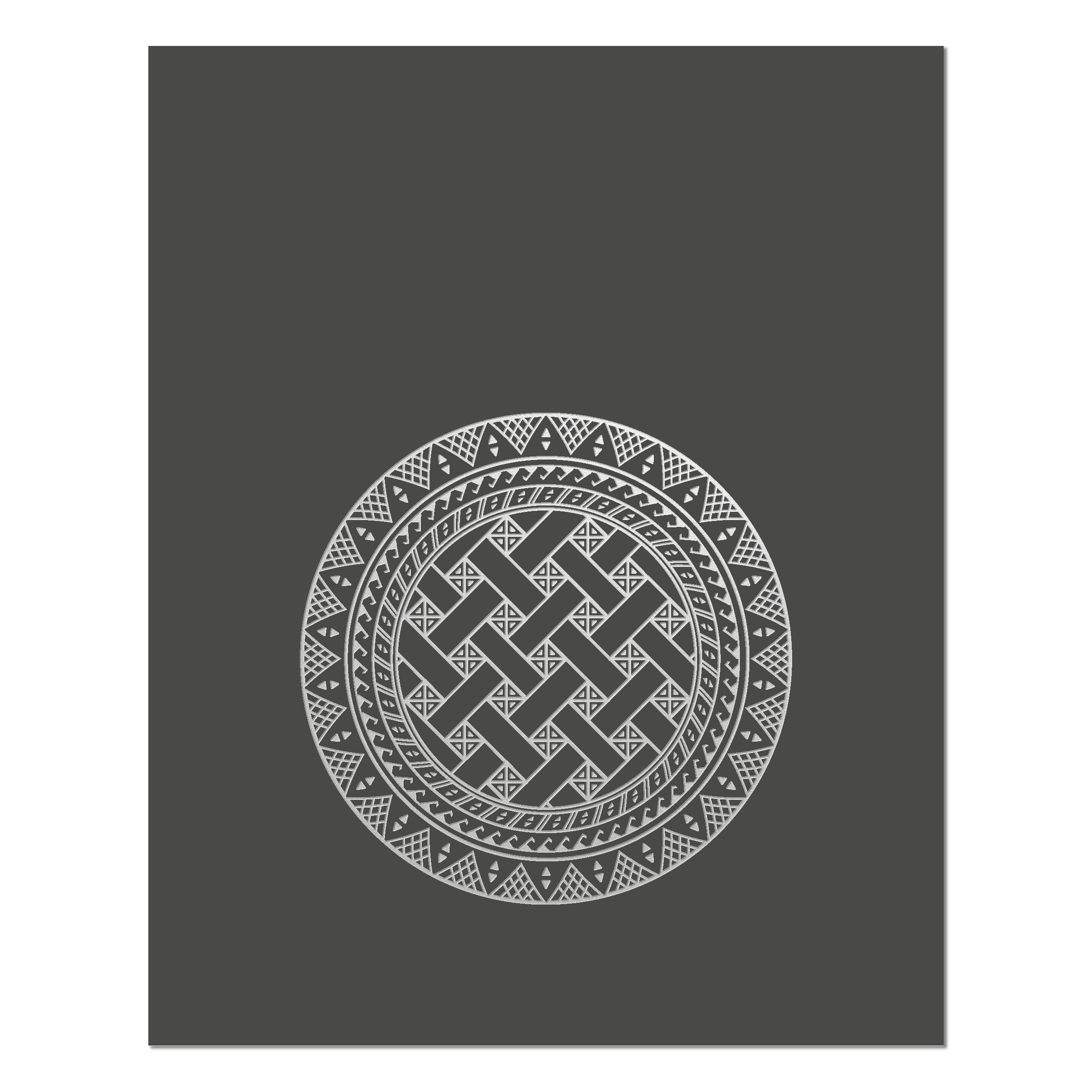 Premium Postcard Aktavuohta IV Graphite