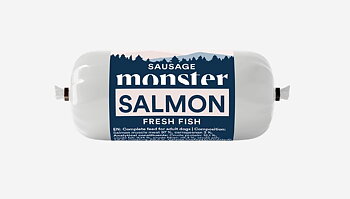 Monster Dog Sausage Salmon, 200g